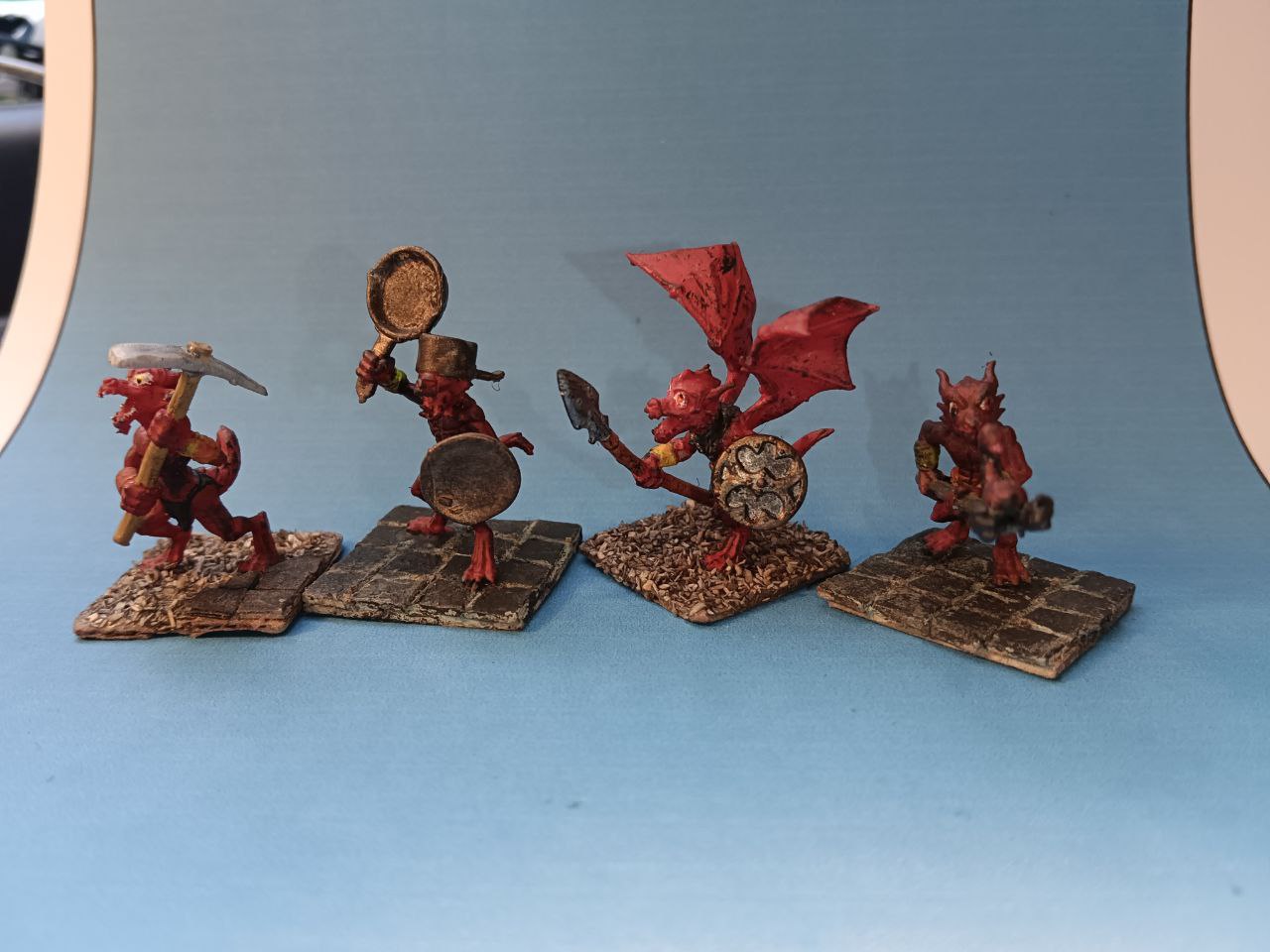 Ein Gruppenfoto aller Kobolde