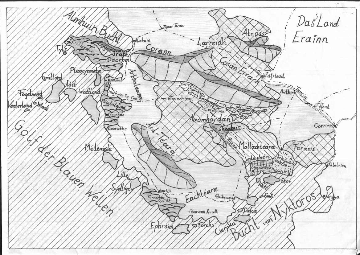 Karte von Erainn